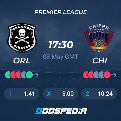 Orlando Pirates Vs Chippa United Predictions Odds Live Score And Stats