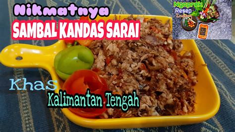 RESEP SAMBAL KANDAS SARAI YANG ENAK YouTube