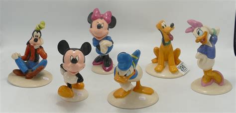 Sold Price Royal Doulton Disney 70th Anniversary Figures Mickey Mouse