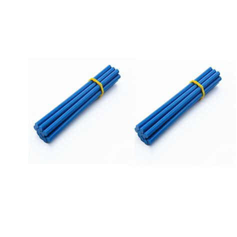 20 Pcs 7mm Hot Melt Glue Adhesive Rod Silica Gel Glass Melt Adhesive Glue Stick Blue Price 3