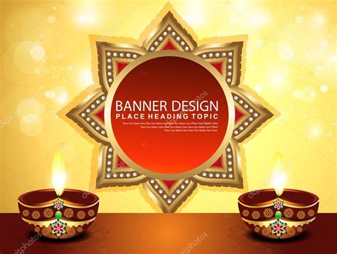 Abstract diwali background banner Stock Vector by ©gurukripa 54302231