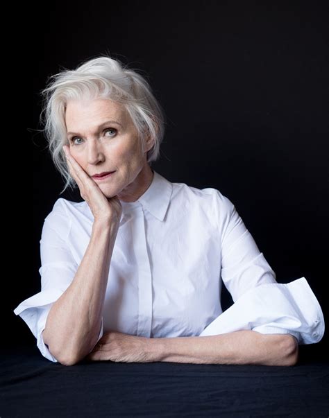 Sexagenarian Model Maye Musk Loves Drama Models Gray Hair And Face