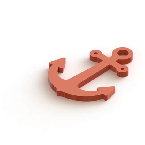 Download Stl File Anchor • 3d Printable Model ・ Cults