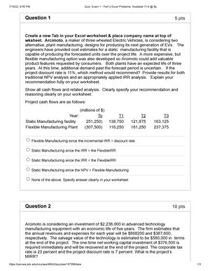 OM Written Assignment Unit 4 Written Assignment Unit 4 MBA Program