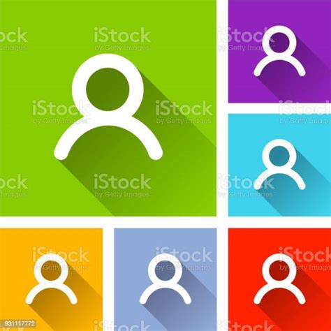 긴 그림자 사용자 아이콘 그림자에 대한 스톡 벡터 아트 및 기타 이미지 그림자 긴 녹색 Istock