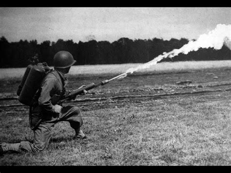 flamethrowers  world war