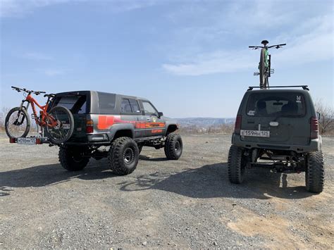 Велосипедный багажник на фаркоп Amos TYTAN 2 PLUS — Toyota Hilux Surf ...