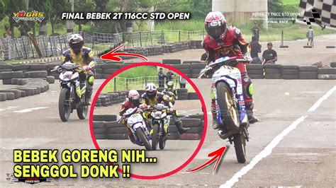 Ngeriiadu Senggol Di Akhir Laps Bikin Degdeganbebek T Cc Std