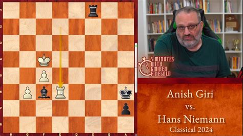 5 Minutes With GM Ben Finegold Anish Giri Vs Hans Niemann Classical