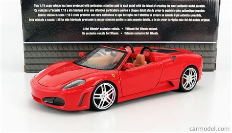 MATTEL HOT WHEELS G Scale FERRARI F SPIDER RED