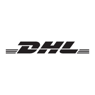 DHL Black logo vector in (.EPS, .AI, .CDR) free download