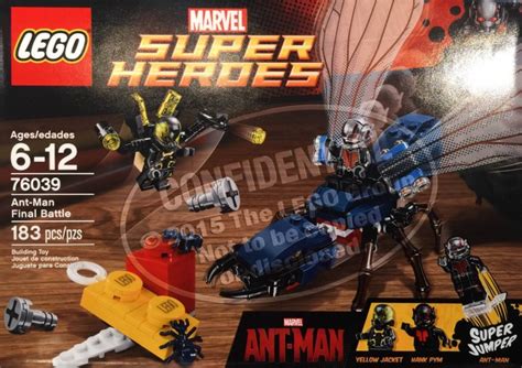 Лего 76039 Человек Муравей (Марвел) - конструктор Lego Супергерои ...