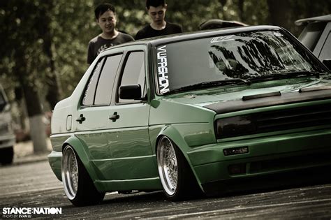 Slammed Jetta from China