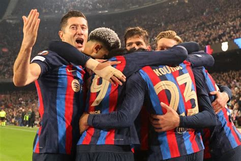 FC Barcelona Europa League Barcelona Held Against Manchester United