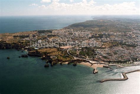 Luftaufnahme Lagos Blick Auf Lagos An Der Algarve In Portugal