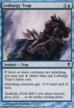 Lethargy Trap Zendikar Modern Card Kingdom