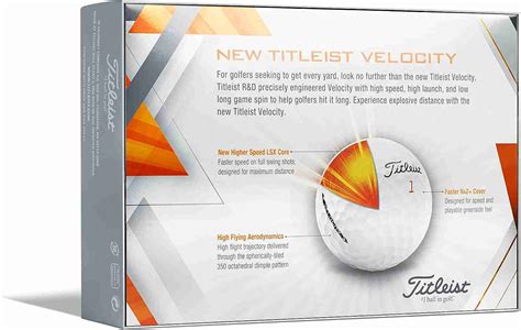 Titleist Velocity Golf Balls Review