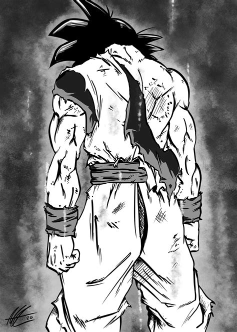 Ui Omen Goku Study Mikejtay Dragon Ball Super Manga Anime Dragon