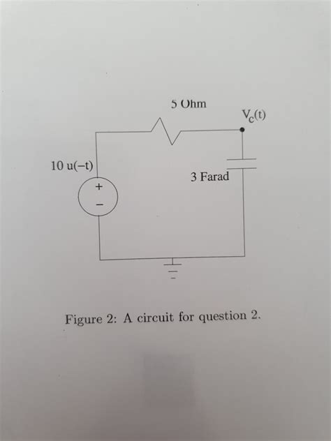 Solved Consider The Circuit Shown In Figure 2 A Derive A