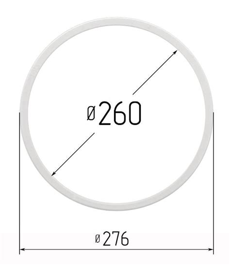 Комплектующие :: Протекторные кольца :: Протекторное кольцо Ǿ 260