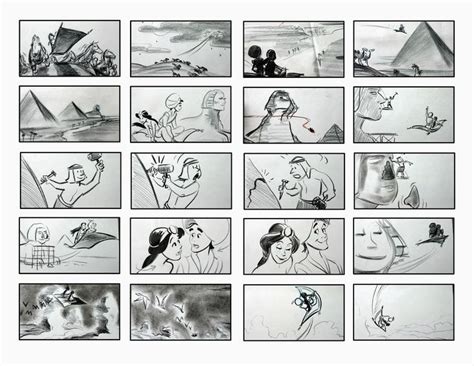 Francis Glebas Disney Storyboards Raven S Shire Fairies And Fairy