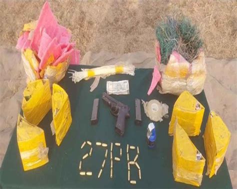 2 Drone Dropped Packets With Arms Cash Seized Near LoC In Jammu