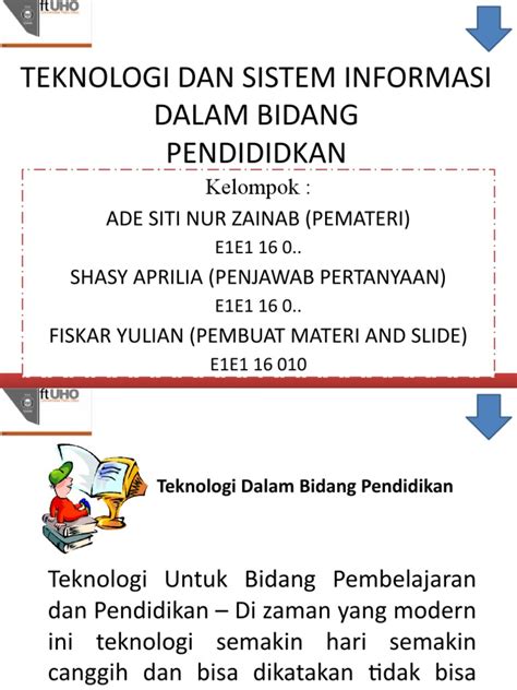 Teknologi Dan Sistem Informasi Dalam Pendidikan | PDF