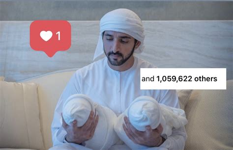 Dubai Crown Prince Sheikh Hamdan S Viral Baby Photo Gets Million