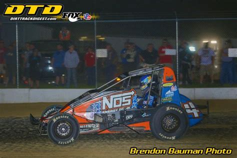 Grant Gets Back Into The Groove At Raceway Usac Sprint Return Dirt