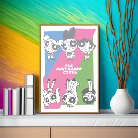 Movie Poster POWERPUFF GIRLS - Etsy