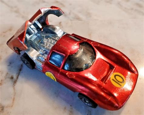 Vintage Hot Wheel Redline Red Lola GT Redline EBay