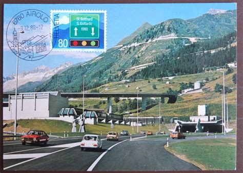 Maximumkarte Airolo Gotthardtunnel 1980 Kaufen Auf Ricardo