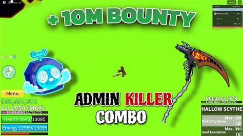 The Ultimate Admin Killer Portal Combo Guide Roblox Bloxfruits Youtube