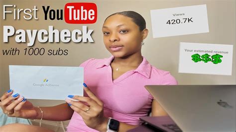 How To Make Money On Youtube With 1000 Subscribers How Much Do Small Youtubers Get Paid