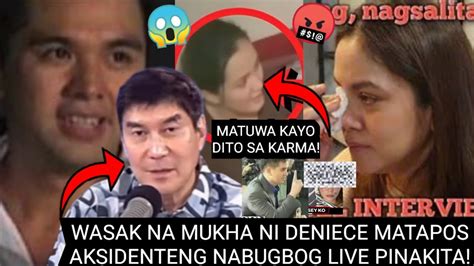 WASAK DENIECE CORNEJO AKSIDENTENG SINAKT N Ni CEDRIC LEE ASAWA Ni