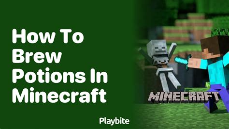 How To Brew Potions In Minecraft A Beginners Guide Playbite