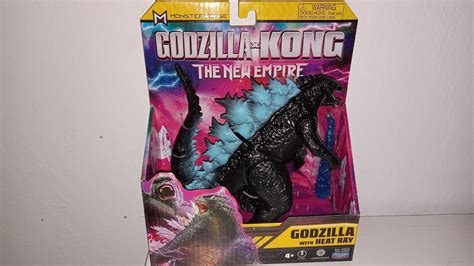 Godzilla With Heat Ray Inch Figure Unboxing Godzilla X Kong The New