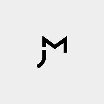 Letra Jm Mj M J Monograma Diseño De Logotipo Icono Mínimo PNG dibujos