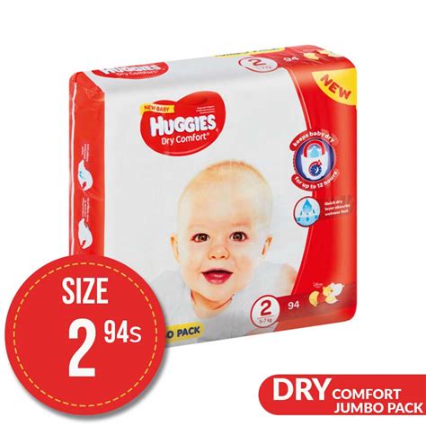 Huggies Size 3 Dry Comfort Jumbo Pack 76S Diaper World