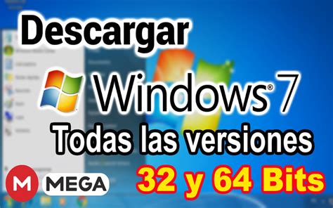 Windows 7 Todas La Verciones 32bit Y 64bit Vikar Games