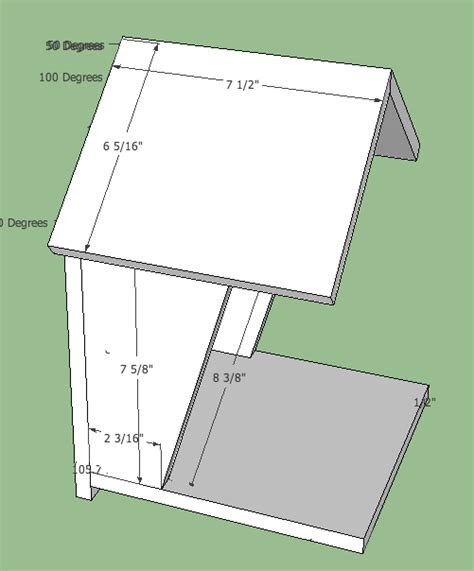 Free Cardinal Birdhouse Plans Pdf Cardinal Nesting Shelter Bird House Plans Pdf Download