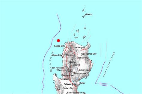 Magnitude Earthquake Shakes Ilocos Norte Filipino News