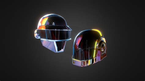 Daft Punk Helmets 3d Model By Jamav Jamav 4ecd3a3 Sketchfab