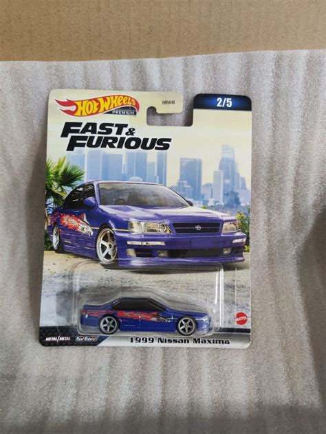 Hot Wheels Nissan Maxima Fast And Furious Hobbies Toys Toys Games On Carousell