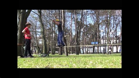 Backflip Slackline Wmv Youtube