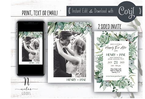 Elopement Party, Elopement Reception, Reception Invitations, Invites ...