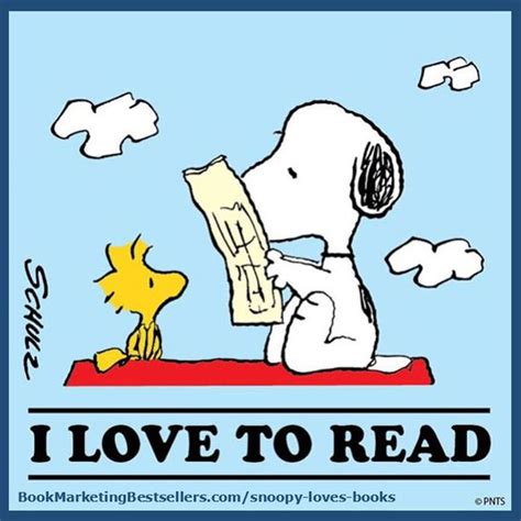 Snoopy: I Love to Read – Book Marketing Bestsellers