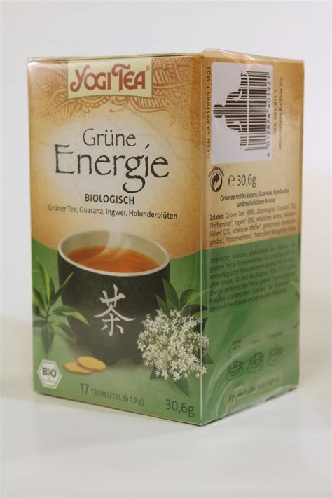 Naturkost Spittelberg Grüne Energie 17Btl YOGI TEA