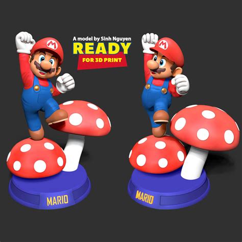 The Super Mario Bros 3D Print Model By Sinh Nguyen