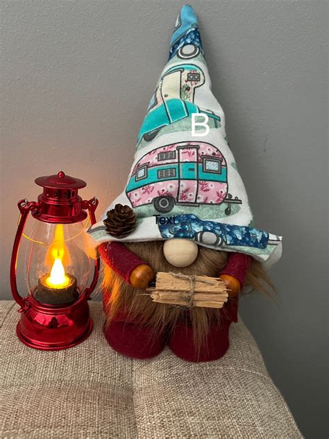 Camping Gnomes With Lanterns - Etsy